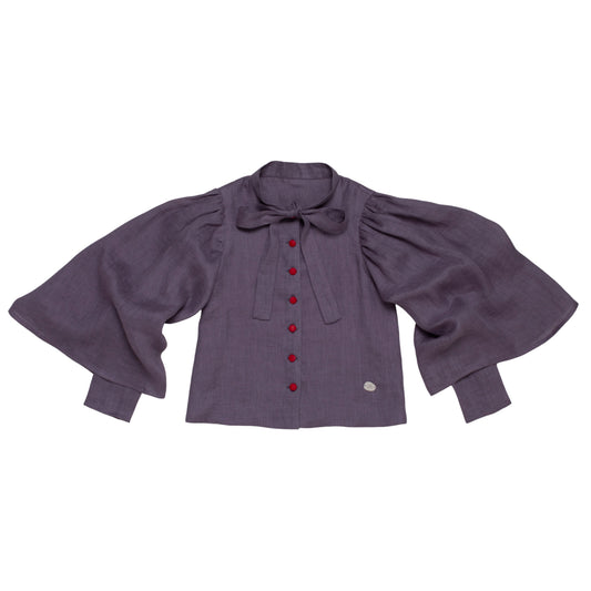 UPA Twila Purple Mauve Blouse MADE TO ORDER