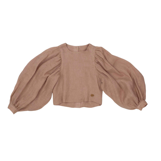 UPA Carmen Coral Sand Blouse MADE TO ORDER